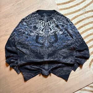 AFFLICTION • VINTAGE GOTHIC ALL-OVER THERMAL